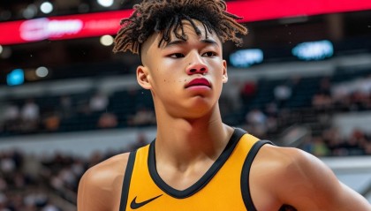 杨瀚森被选中，幕后细节曝光，开拓者关注2年截胡篮网超预期